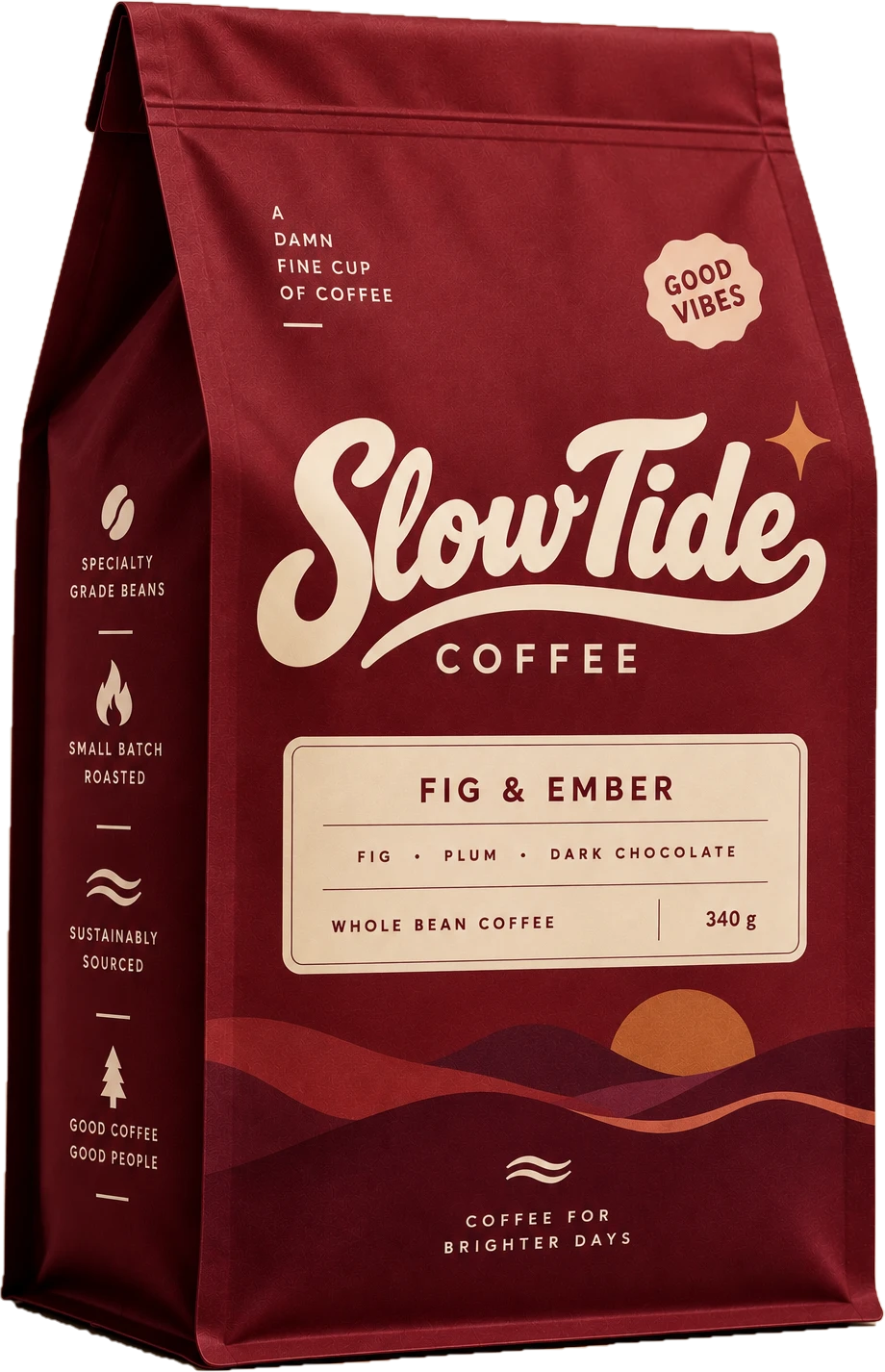 Fig & Ember coffee bag
