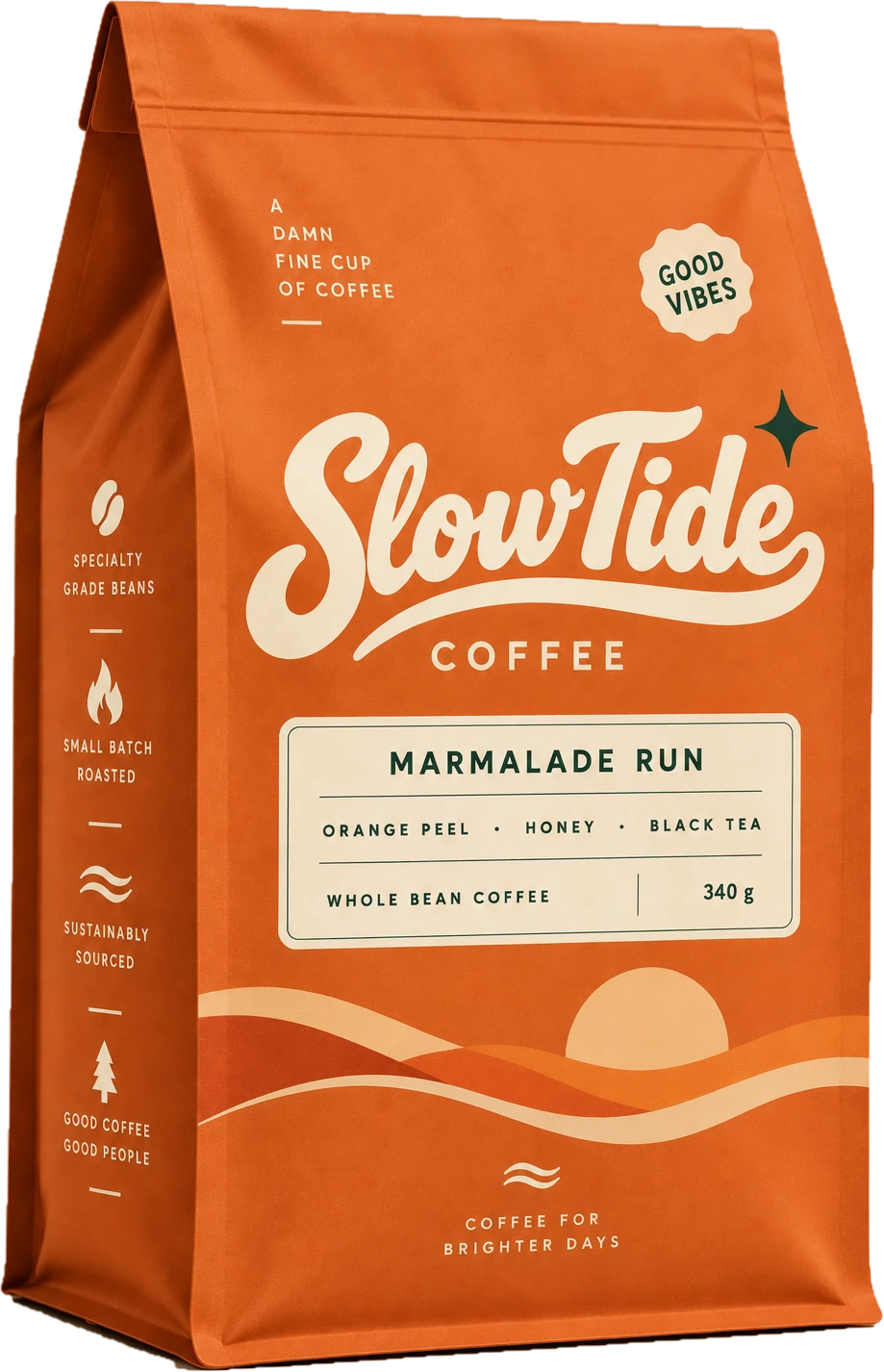 Marmalade Run coffee bag